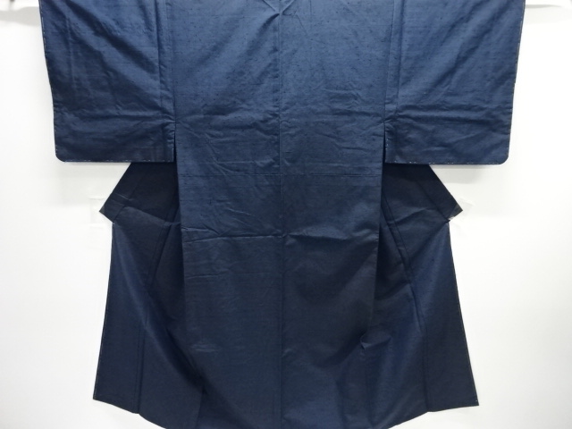 未使用品　ひげ紬男物着物アンサンブル